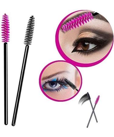  200 PCS Eyelash Brushes LauCentral Mascara Wands Eye Lash Eyebrow Applicator Cosmetic - Buy Online on GoSupps.com