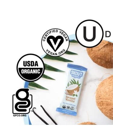 Skout Organic Plant-Based Protein Bars Variety Pack (12 pack) - 10g Protein, Vegan, 7 Ingredients, Gluten/Dairy/Grain/Soy Free - Easy Snack - 12 Count - Buy Online on GoSupps.com