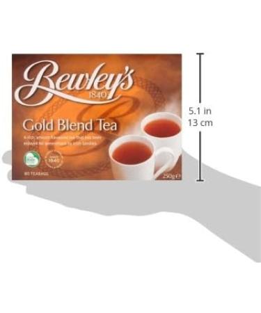 Bewleys Gold Blend Tea Bags - 80 Bags 250g - Buy Online on GoSupps.com