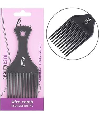 Fine Lines - Combs kit - Afro and Tail Comb - Create you Afro Lifestyle - Wet or Curly Hair - Thick Plastic Black antistatic comb - Afro Hair Combs Plastic Tail - 2 Pack - Buy Online on GoSupps.com