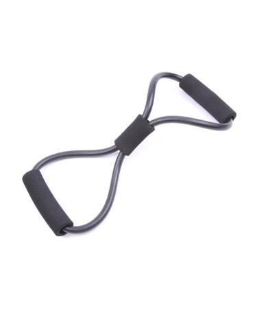 8 Fitness Pulling Rope Chest Training Equipment Chest Expander Exerciser Rubber Tension Band Sports Black Medium