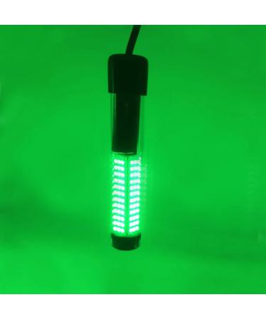 SAMDO IP68 12V LED Underwater Fishing Light 1080 Lumens Fish Attracting Light, Night Fishing Light 10.8W Green