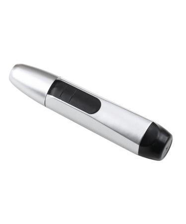 Hemoton Hair Trimmer Razor Blades for Men Trimmer for Men Shavers for Men Razors Circular Action Trimmer Ear Nose Hair Remover Personal Pen Trimmer Hair Shaver Man Cleaner Electric Medium Silver