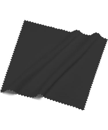 Yoezuo 7-Piece Microfiber Glasses Cleaning Cloth Set - 18x15 cm - Perfect for Glasses Screens Tablets Phones and Cameras - Black - Buy Online on GoSupps.com