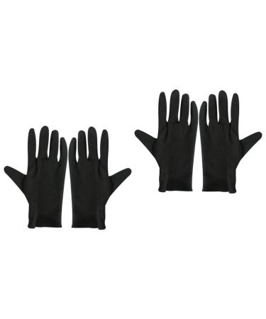 Healeved 24 Pairs Work Gloves Moisturizing Gloves Overnight Warm Gloves Examination Gloves Tuxedo Microfiber Mitt Safety Inspection Gloves for Lotion Warm Work Cosmetic Women's Coin Make up