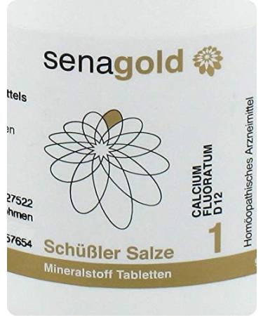 Buy Sch ßler Salt No. 1 - Calcium Fluoratum D12 Tablets (1000 pcs) | Gluten-Free | International Shipping Available - Buy Online on GoSupps.com