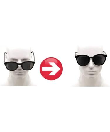 20 Pairs D-Shaped Self-Adhesive Silicone Nose Pads for Glasses - Anti-Slip Pillow for Full-Rimmed Frames - Transparent - Green Flamingo - Buy Online on GoSupps.com