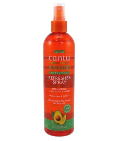 Cantu Avocado Refresher Spray Hydrating 12 Ounce (354ml) (Pack of 3)
