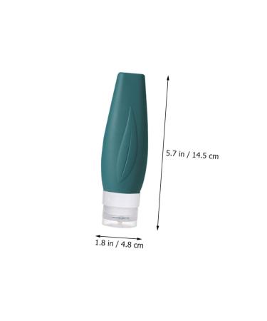 Flexible Silicone Squeeze Bottles Set - Travel Toiletries & Makeup Storage - Ideal for Lotion and Cosmetics - Buy Online on GoSupps.com