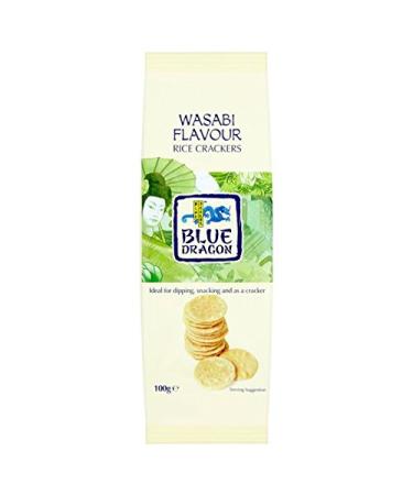 Blue Dragon Blue Dragon Wasabi Rice Crackers 100g