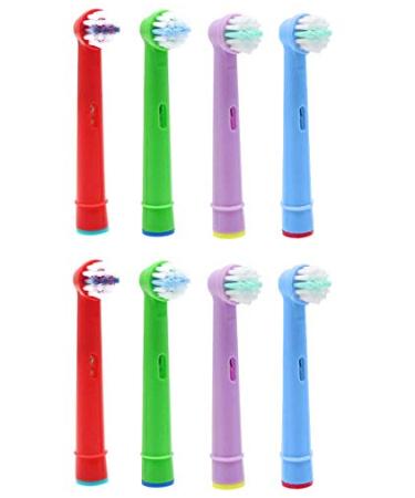 VINFANY 8PCS Kids Electric Toothbrush Heads for Oral B, Replacement Brush Heads for Kids Brush Heads Compatible with Professional Care, Advanced Power