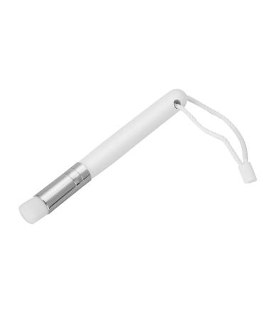Eyelash Extension Brush Eyelash Soft Cleansing Brush For Use With Eyelashes Foam(Silver)
