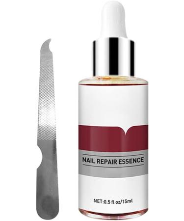 1PC Nail Treatment Nail Renewal Solution Toenails & Fingernails Nail Repairs Essential Oil Protects From Discoloration Brittle And Cracked Nail(12ML)  - Buy Online on GoSupps.com