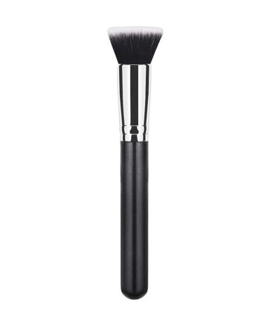 Flat Top Kabuki Foundation Brush - Makeup Tool for Seamless Application of Liquid Cream and Powder - Ideal for Buffing Blending and Perfecting Your Look