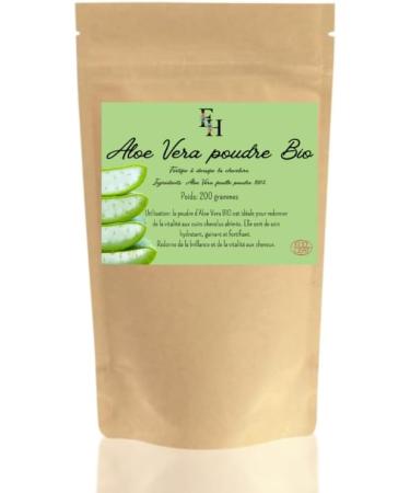 Organic Aloe Vera Powder - 200 gram sachet - Buy Online on GoSupps.com