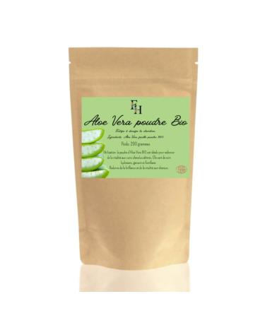 Organic Aloe Vera Powder - 200 gram sachet
