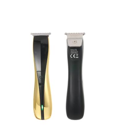 Buy Premium USB Rechargeable Hair Clippers - Electric Hairdresser Shears with Oil & 0 Cutter Head - Gold Finish - Buy Online on GoSupps.com