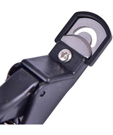 iFutniew Professional Nail Scissors U-Shaped Trimming Knife Nail Scissors Toe Nail File Foot Care Pedicure (Rose Red) - Buy Online on GoSupps.com