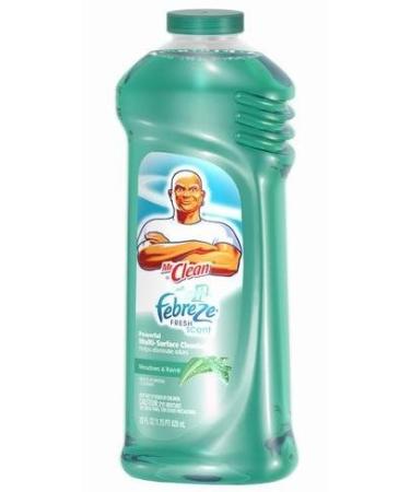 Mr Clean Multi-Surfaces Liquid with Febreze Freshness Meadows and Rain 28-Ounce