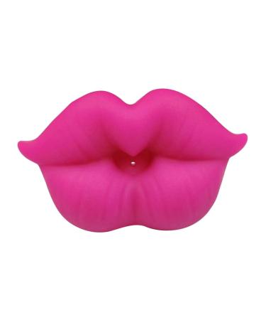 Funny baby kiss lips pacifier never