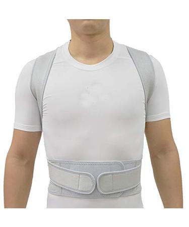Posture Corrector For Men And Women Back Posture Brace Adjustable Back Trainer Back Posture Corrector (Color : White Size : S) favorite gift lofty ambition