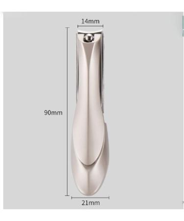 SVAASA Nail Clippers Anti Splash Nail Clippers Stainless Steel Fingernail Toenail Scissor Pedicure Manicure Cutting Trimmer Nippers - Buy Online on GoSupps.com