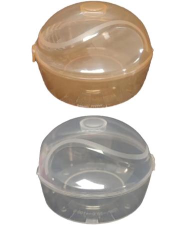 Travel Dust Protection Bite Ring & Pacifier Storage Case - Portable Plastic Holder for Babies - Buy Online on GoSupps.com