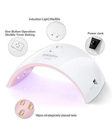 Vishine Complete Nail Art Kit: Semi-Permanent Gel Polish 36W LED Lamp & Tools for Beginners - Manicure Essentials #022 Kit022 - Buy Online on GoSupps.com