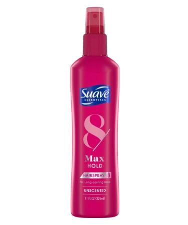 Suave Max Hold Non Aerosol Hairpsray Unscented 11 oz (Pack of 3) Unscented 11 Fl Oz (Pack of 3) - Buy Online on GoSupps.com