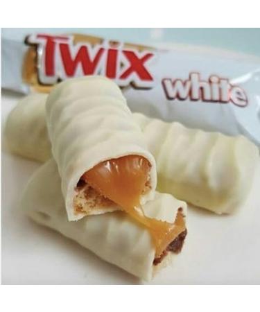 3 x Twix White Chocolate Biscuit Snack Bars Multipack Chocolate 4x46g Delicious Tasty And Twisty Treat Gift Hamper For Birthday Christmas Sold By Kidzbuzz - Buy Online on GoSupps.com