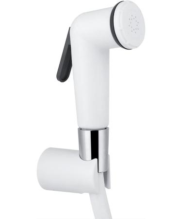 Portable Bathroom Spray Head Set - ABS Plastic Handheld Shower Bidet Sprayer with Hose & Bracket for International Shipping - Buy Online on GoSupps.com