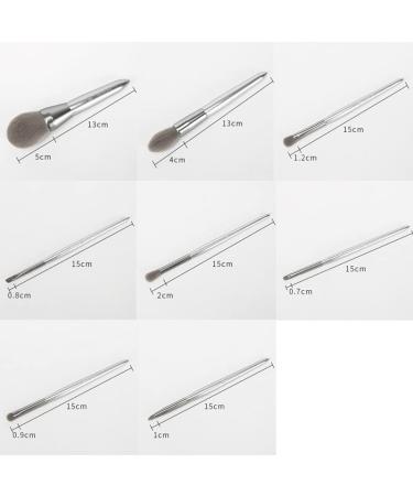 8-Piece Multi-Functional Makeup Brush Set - Eye Shadow Foundation Eyeliner & More - Perfect for Flawless Application | International Shipping Available - Buy Online on GoSupps.com