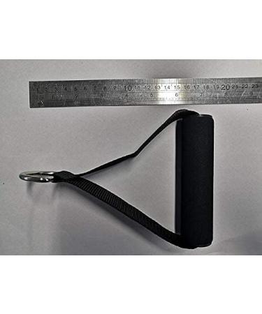 Premium Exercise Pull Handles | Resistance Bands Handles for Pilates Yoga & Strength Training | Dense Foam Wrap | Fitness Equipment - Black (1 Pair - Buy Online on GoSupps.com