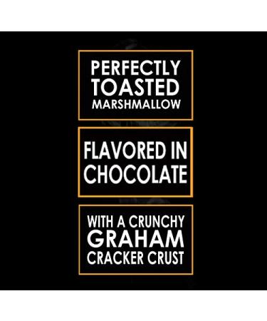 Handcrafted Gourmet Smores Cookie Bars - 12 Ready-to-Eat Milk Chocolate Graham Cracker Marshmallow Treats - Buy Online on GoSupps.com