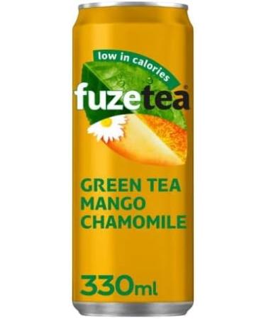 Monster FUZE TEA Green Tea Mango Chamomile 24X330ML - Buy Online on GoSupps.com