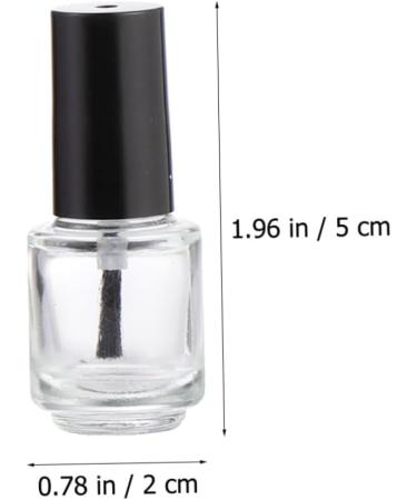 TOPBATHY 25 pi ces Flacons Vides pour Vernis Ongles avec Pinceau R utilisable Contenant Gel Professionnel pour Manucure - Buy Online on GoSupps.com