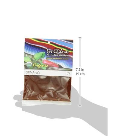 Organic Chile Ancho Powder - 2oz | Los Chileros - Buy Online on GoSupps.com