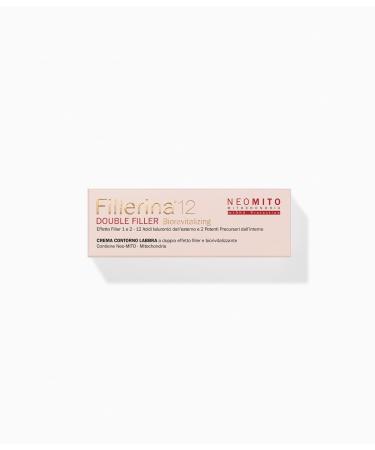 LABO Fillerina 12 Biorevitalizing Double Filler Neo Mito Lip Contour Cream Filler Effect Biorevitalizing Grade 4 15ml