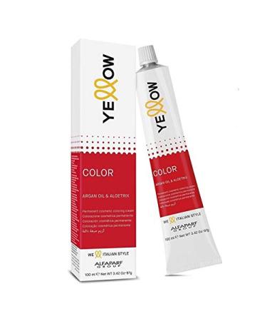 ALFAPARF Permanent coloring 100 ml 711 blonde nut intensive yellow color argan oil