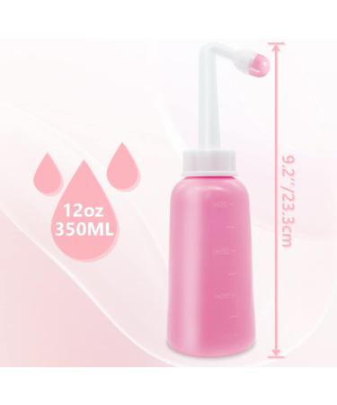 Postpartum Peri Bottle - 12 OZ for Comfortable Perineal Care & Recovery | Essential Upside Down Cleansing Bottle - Buy Online on GoSupps.com