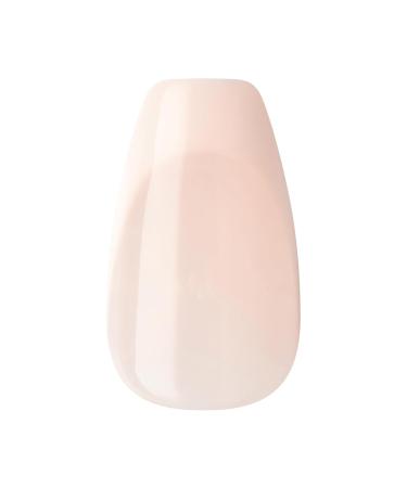Buy KISS imPRESS No Glue French Press-On Nails Medium Coffin Shape Light Neutral & White Tips 30 Nails + Accessories | International Shipping - Buy Online on GoSupps.com