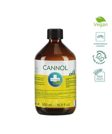 CANNOL Organic Vegan Hemp Oil | Hair & Skin Care | Joint & Muscle Relief - International Shipping - Buy Online on GoSupps.com