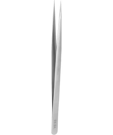 Premium Stainless Steel Eyelash Extension Tweezers - Straight Pointed Nail Art & Care Tool | SS-SA Fine Handle - Buy Online on GoSupps.com