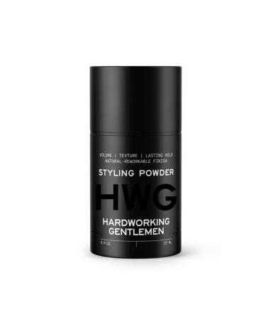 Hardworking Gentlemen - Hair Styling Powder for Men - Provides Volume and Texture - High Hold  Paraben and Cruelty Free - 0.9oz.