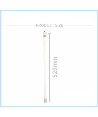 Universal Baby Monitor Bracket - Adjustable Baby Camera Holder for Cot Railing - Compatible with Most Baby Monitors (White) - Buy Online on GoSupps.com