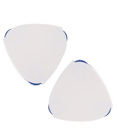 Healifty 2pcs Diabetic Test Pen Triangle Shape Monofilament Pen Diabetic Foot Tester Diabetic Neuropathy Test Needles Diabetic Diagnostic Tools (White) White 1