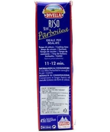 Divella Riz Rice Lot of 5 grains of super fine rice ideal for salads sous vide packaging of 1 kg + 1 bag of free Felce Azzurra talc 100 g bag - Buy Online on GoSupps.com