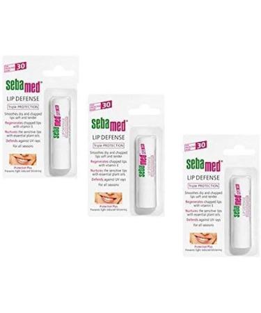 3 SEBAMED Lip Defense lipstick SPF 30 48 g - Buy Online on GoSupps.com