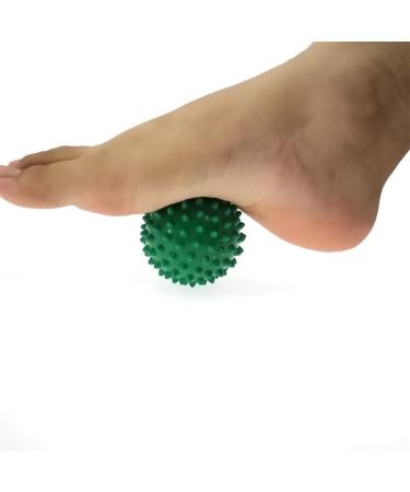 Durable PVC Massage Balls for Hands & Feet - Spiked Hedgehog Fitness Balls 7 cm Purple - International Shipping Available - Buy Online on GoSupps.com