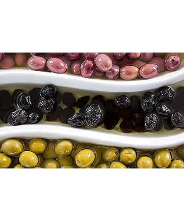 Krinos Foods Moroccan Dry Olive Oil Cured Black Olives - Large Bulk 10 LBS - Whole Dried Olives for Charcuterie, Mezze, Cheese Boards - Buy Online on GoSupps.com